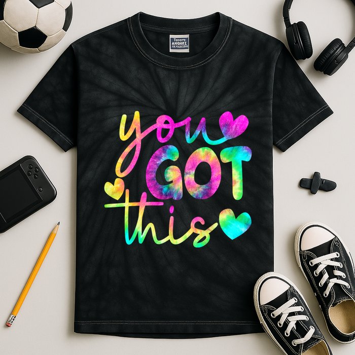 Cute Tie Dye You Got This Kids Tie-Dye T-Shirt