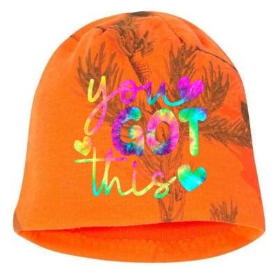 Cute Tie Dye You Got This Kati - Camo Knit Beanie