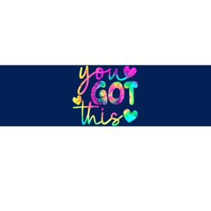 Cute Tie Dye You Got This Bumper Sticker