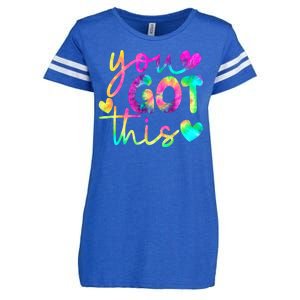 Cute Tie Dye You Got This Enza Ladies Jersey Football T-Shirt