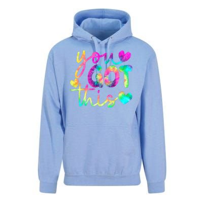 Cute Tie Dye You Got This Unisex Surf Hoodie