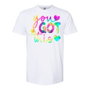 Cute Tie Dye You Got This Softstyle CVC T-Shirt