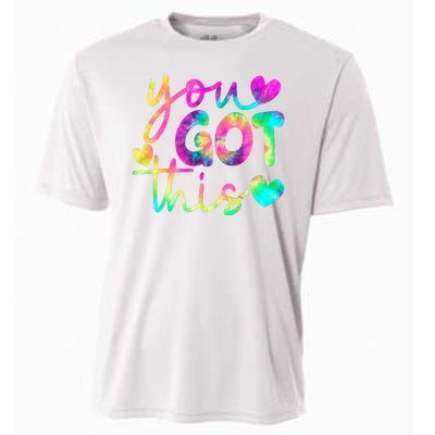 Cute Tie Dye You Got This Cooling Performance Crew T-Shirt