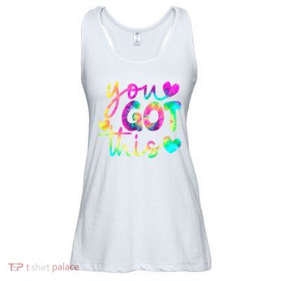 Cute Tie Dye You Got This Ladies Essential Flowy Tank