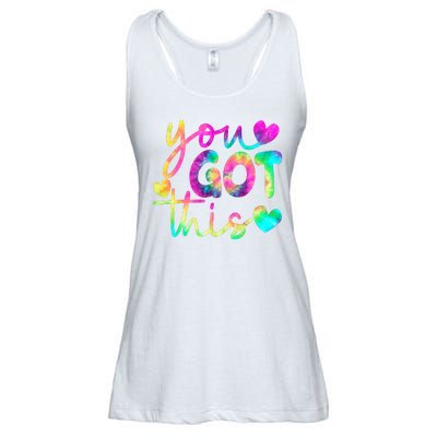 Cute Tie Dye You Got This Ladies Essential Flowy Tank