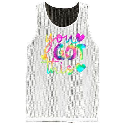 Cute Tie Dye You Got This Mesh Reversible Basketball Jersey Tank