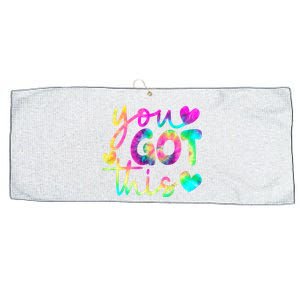 Cute Tie Dye You Got This Large Microfiber Waffle Golf Towel