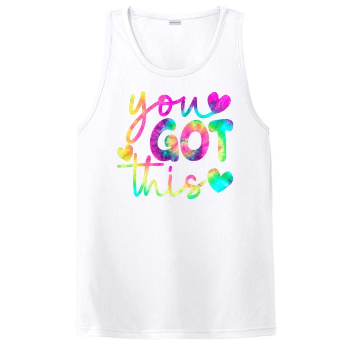 Cute Tie Dye You Got This PosiCharge Competitor Tank