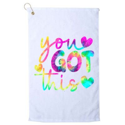 Cute Tie Dye You Got This Golf Towel