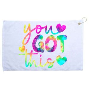 Cute Tie Dye You Got This Grommeted Golf Towel