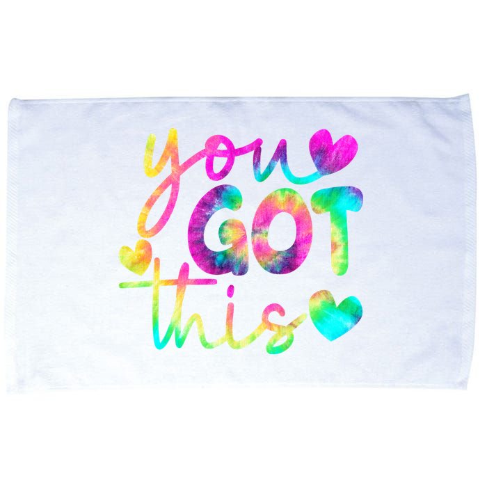 Cute Tie Dye You Got This Microfiber Hand Towel