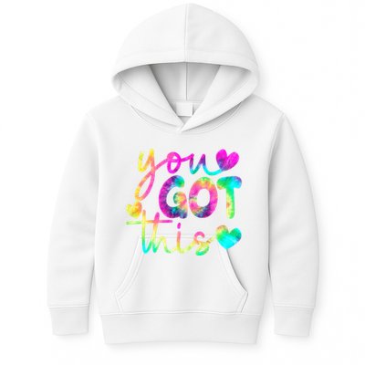 Cute Tie Dye You Got This Kids Hoodie