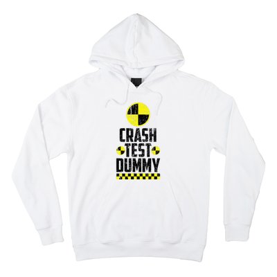 Crash Test Dummy Last Minute Costume Funny Halloween Hoodie