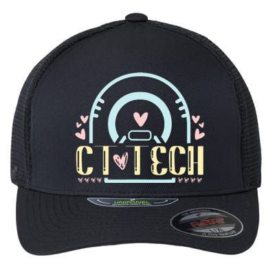 Ct Tech Design Ct Technologist Radiology Flexfit Unipanel Trucker Cap