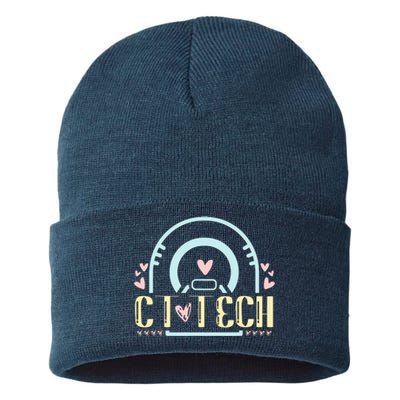 Ct Tech Design Ct Technologist Radiology Sustainable Knit Beanie