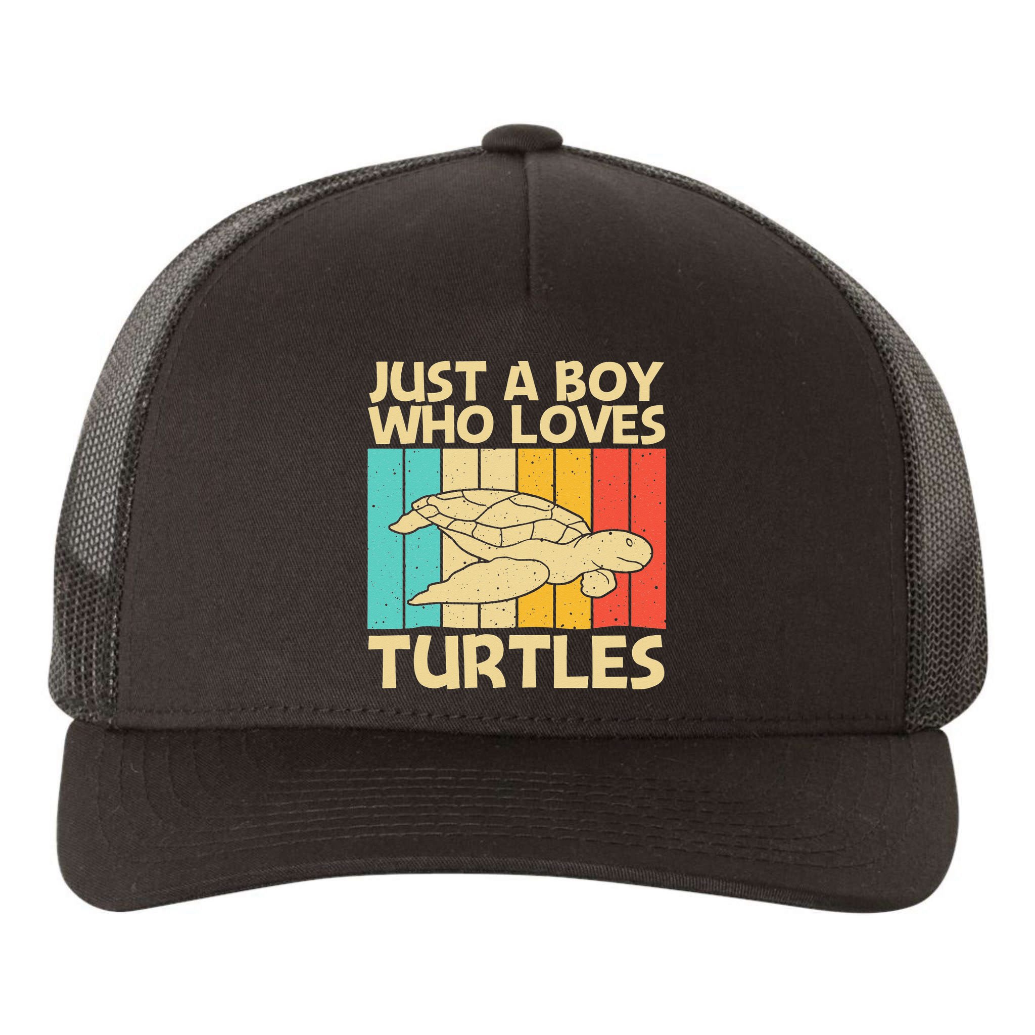 Cool Turtle Design For Sea Turtle Aquatic Animal Yupoong Adult 5-Panel Trucker Hat