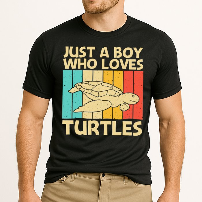 Cool Turtle Design For Sea Turtle Aquatic Animal Cooling Performance Crew T-Shirt