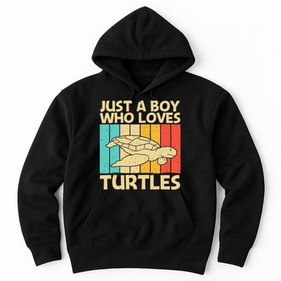 Cool Turtle Design For Sea Turtle Aquatic Animal Hoodie