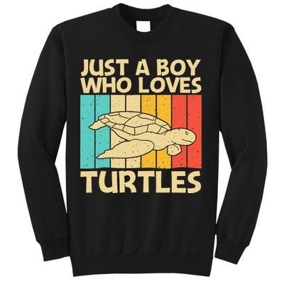 Cool Turtle Design For Sea Turtle Aquatic Animal Sweatshirt