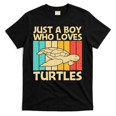 Cool Turtle Design For Sea Turtle Aquatic Animal T-Shirt
