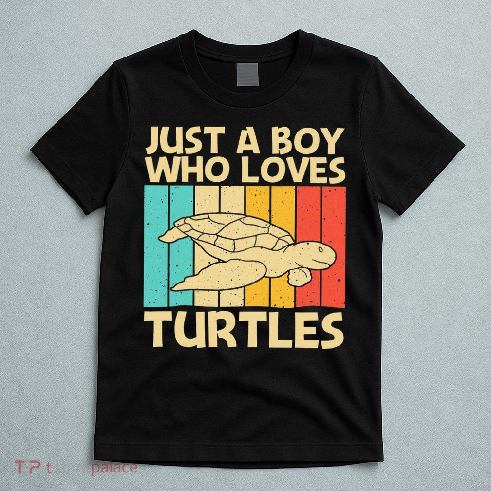 Cool Turtle Design For Sea Turtle Aquatic Animal T-Shirt