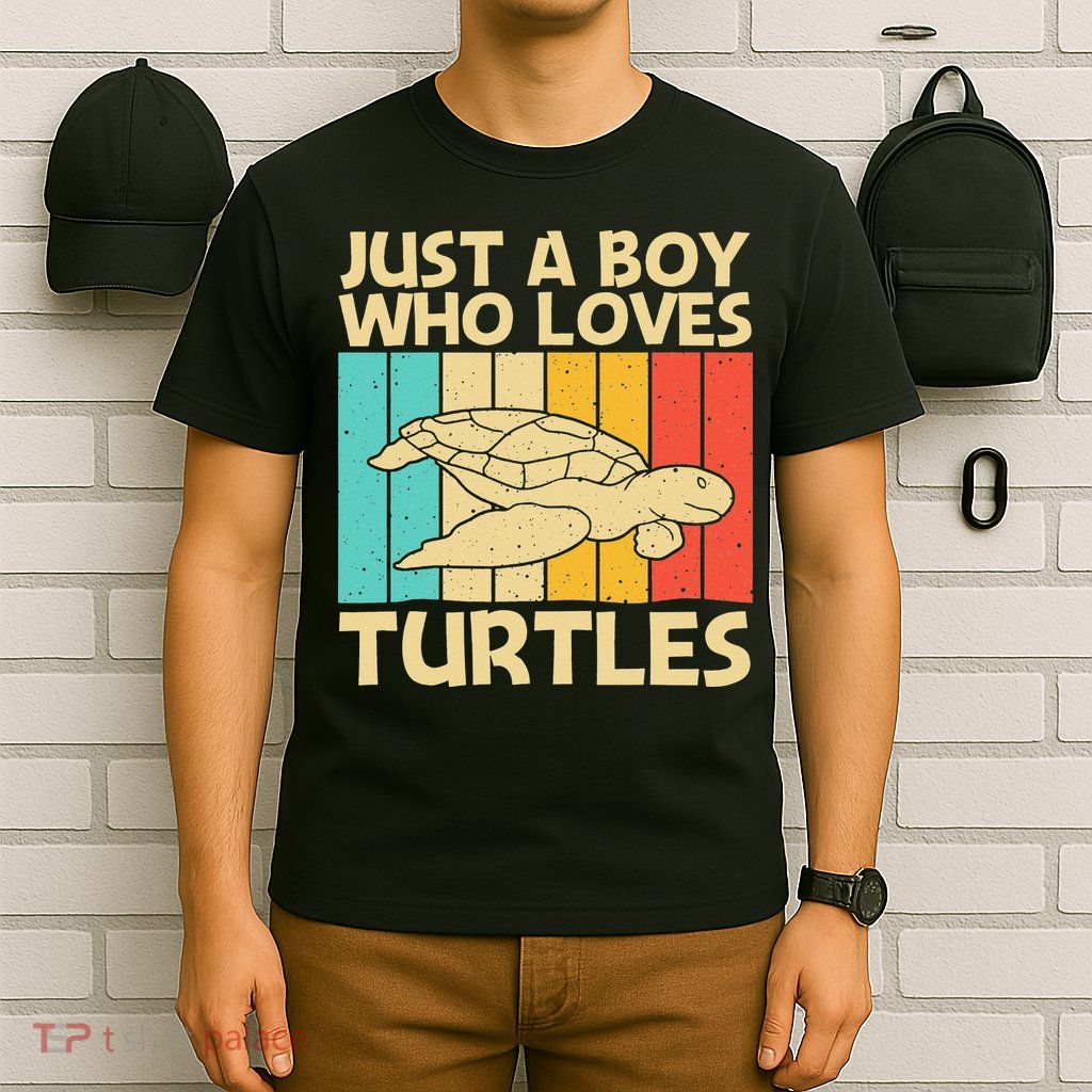 Cool Turtle Design For Sea Turtle Aquatic Animal T-Shirt