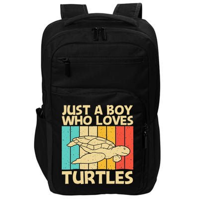 Cool Turtle Design For Sea Turtle Aquatic Animal Impact Tech Backpack