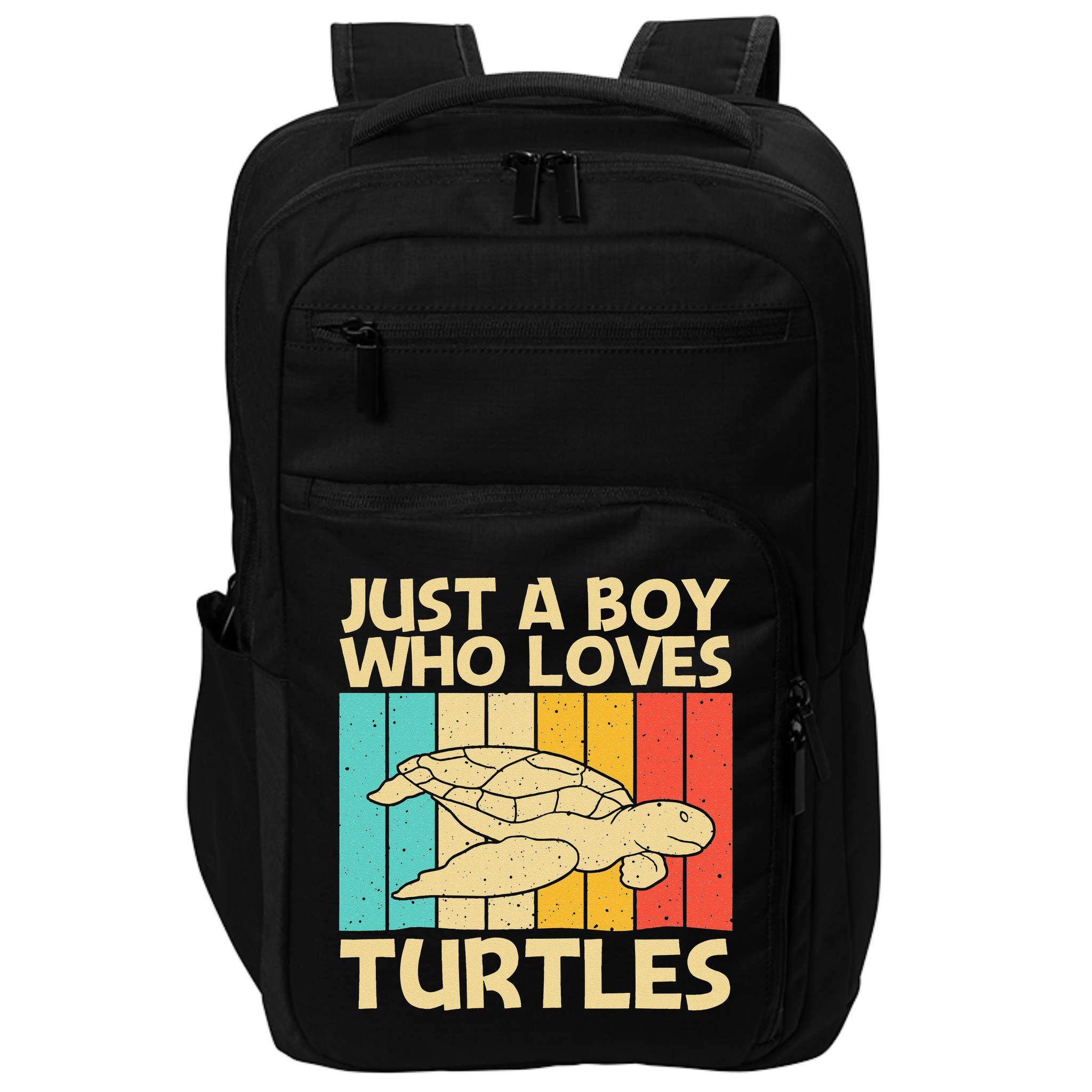 Cool Turtle Design For Sea Turtle Aquatic Animal Impact Tech Backpack