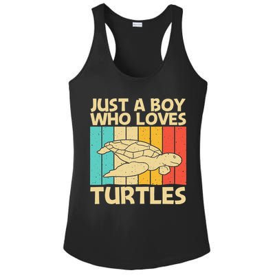 Cool Turtle Design For Sea Turtle Aquatic Animal Ladies PosiCharge Competitor Racerback Tank