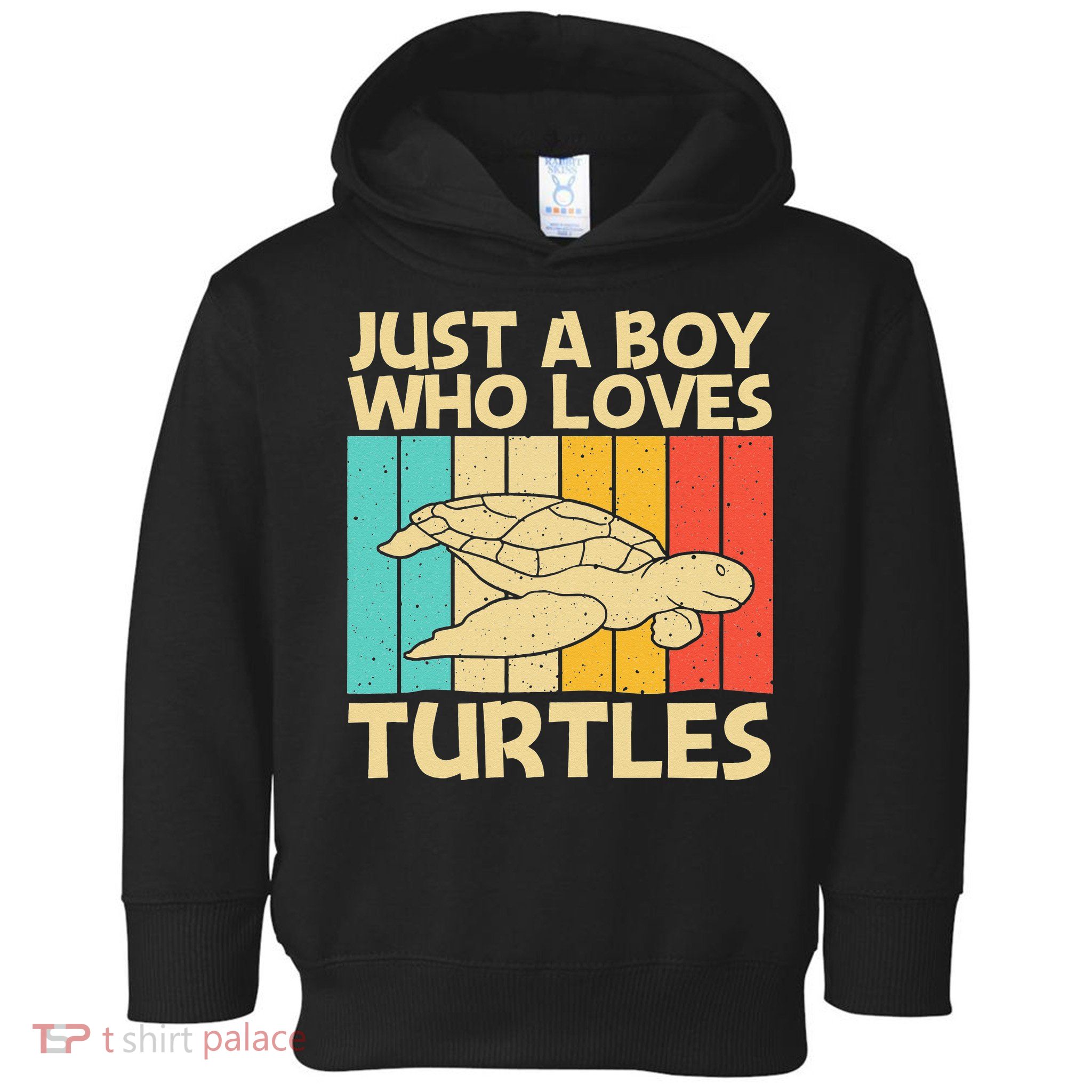 Cool Turtle Design For Sea Turtle Aquatic Animal Toddler Hoodie