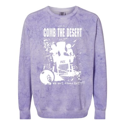 Comb The Desert Colorblast Crewneck Sweatshirt