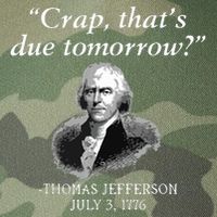 Crap Thats Due Tomorrow Thomas Jefferson Legacy Tie Dye Trucker Hat