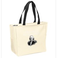 Crap Thats Due Tomorrow Thomas Jefferson Zip Tote Bag