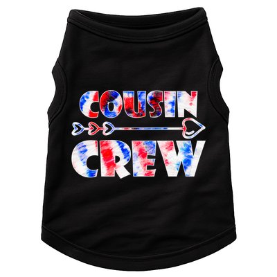 Colorful Tie Dye Team Cousin Squad Cousin Crew Cute Gift Doggie Tank