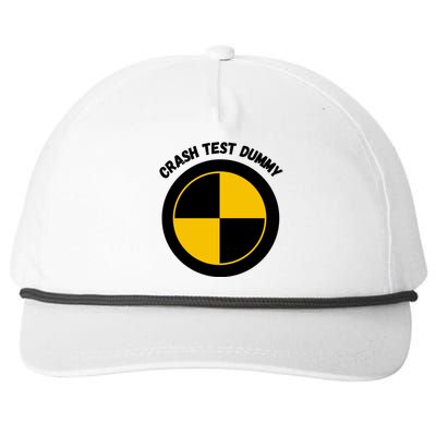 Crash Test Dummy Snapback Five-Panel Rope Hat