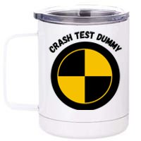 Crash Test Dummy 12 oz Stainless Steel Tumbler Cup