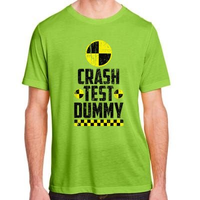 Crash Test Dummy Last Minute Costume Funny Halloween Adult ChromaSoft Performance T-Shirt