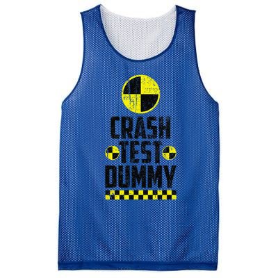 Crash Test Dummy Last Minute Costume Funny Halloween Mesh Reversible Basketball Jersey Tank