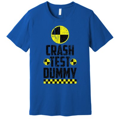 Crash Test Dummy Last Minute Costume Funny Halloween Premium T-Shirt