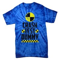 Crash Test Dummy Last Minute Costume Funny Halloween Tie-Dye T-Shirt