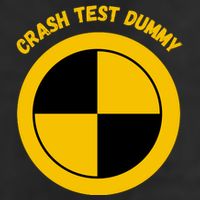 Crash Test Dummy Costume Adult Drive Performance Visor