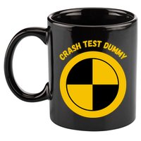 Crash Test Dummy Costume 11oz C Handle Ceramic Mug