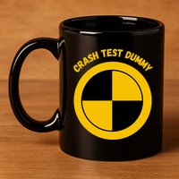 Crash Test Dummy Costume 11oz C Handle Ceramic Mug