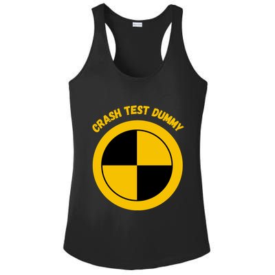 Crash Test Dummy Costume Ladies PosiCharge Competitor Racerback Tank