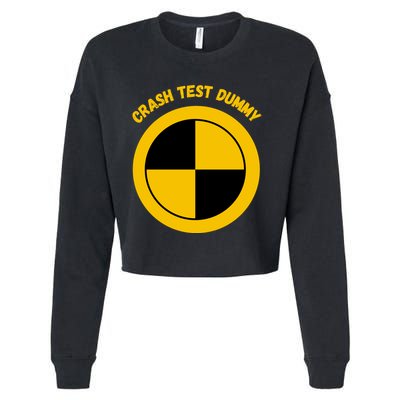 Crash Test Dummy Costume Cropped Pullover Crew