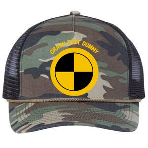 Crash Test Dummy Costume Retro Rope Trucker Hat Cap