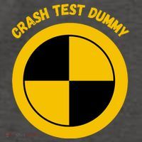 Crash Test Dummy Costume Vector Backpack