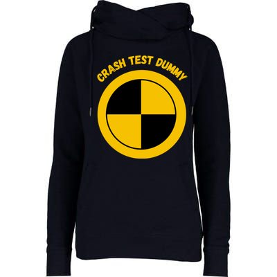 Crash Test Dummy Costume Womens Funnel Neck Pullover Hood