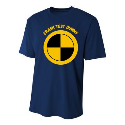 Crash Test Dummy Costume Youth Performance Sprint T-Shirt