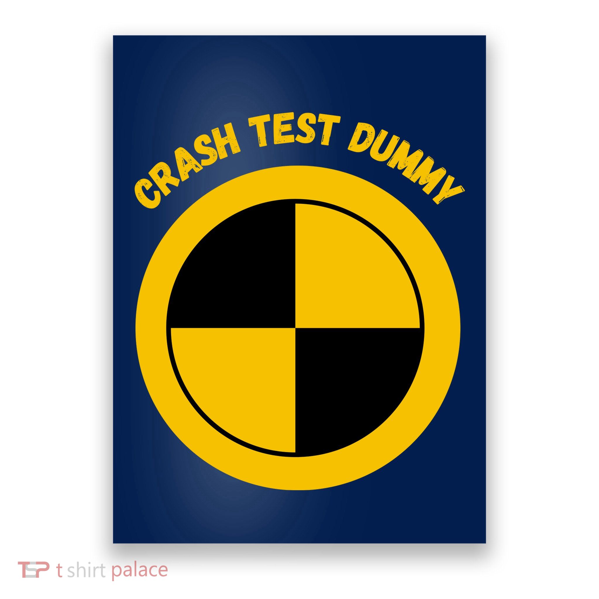 Crash Test Dummy Costume Poster